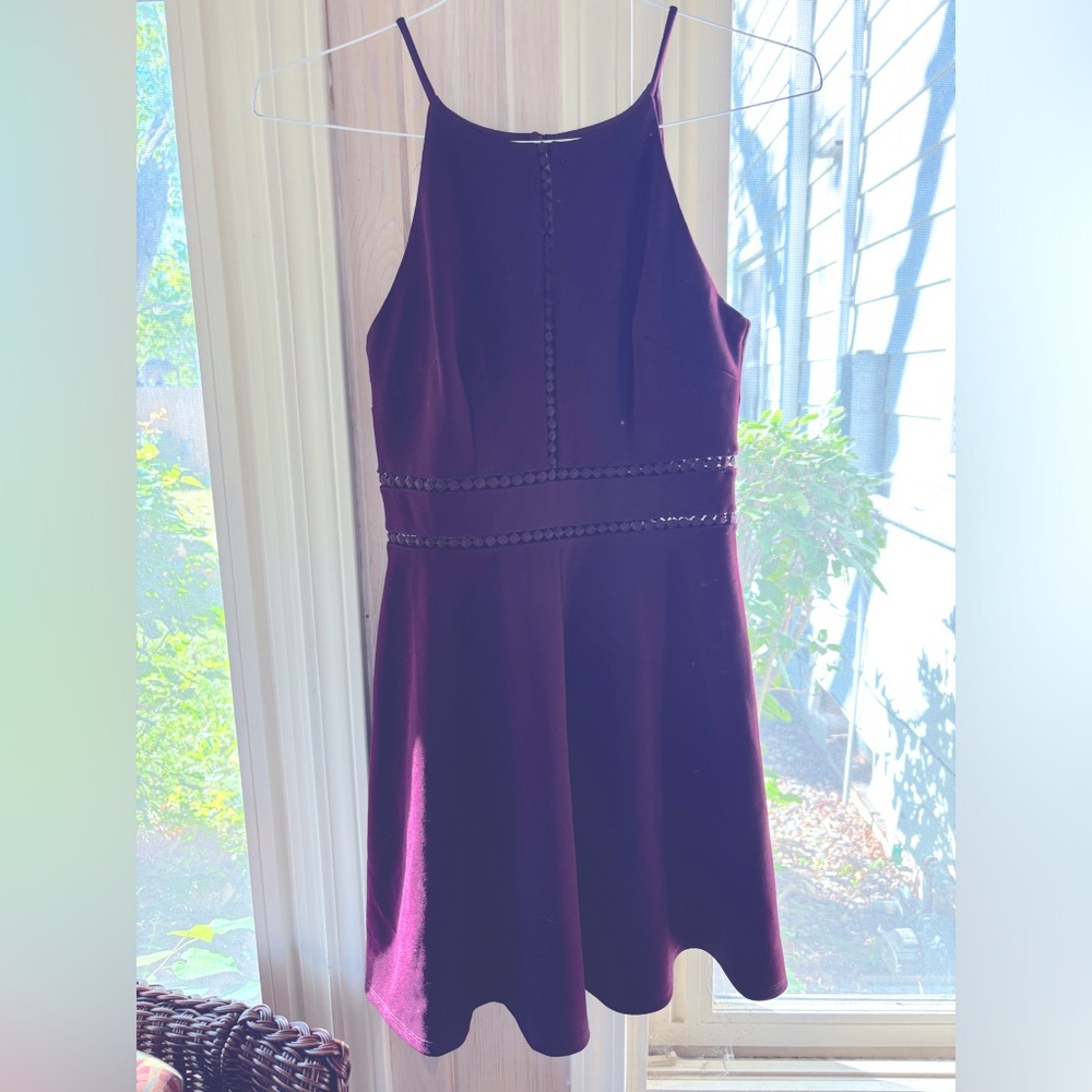 A. Buyer Short Purple Formal Dress